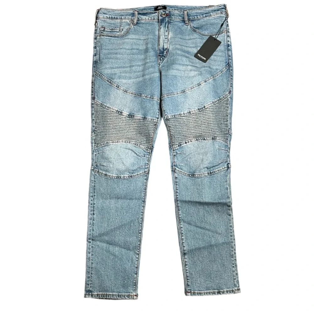 True Religion Men’s Rocco Motto Skinny Blue Denim Jeans Size 40‎ NWT/NEW